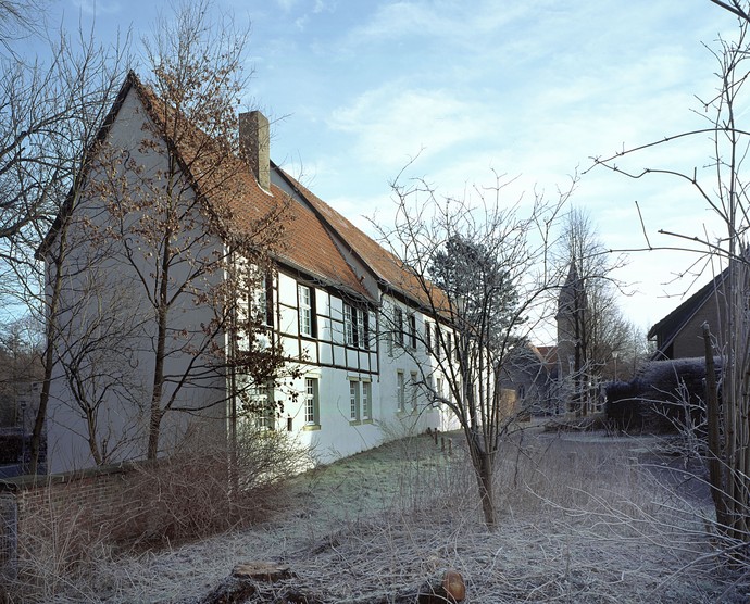 Das Leprosenhaus in Münster-Kinderhaus lag direkt an einer mittelalterlichen Fernstraße.
