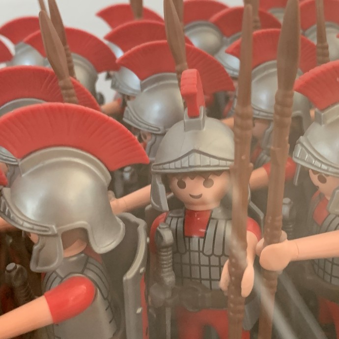 Römische Playmobil-Armee (öffnet vergrößerte Bildansicht)