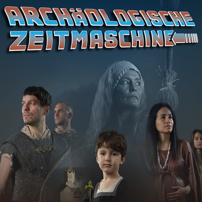 Schaubild der Archäologischen Zeitmaschine (vergrößerte Bildansicht wird geöffnet)