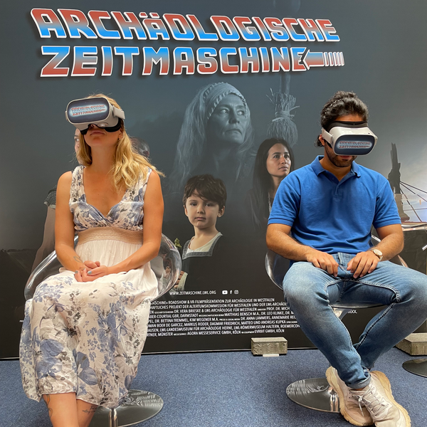 Drei Minuten Zeit für einen VR-Film haben viele bei ihrem Einkaufsbummel