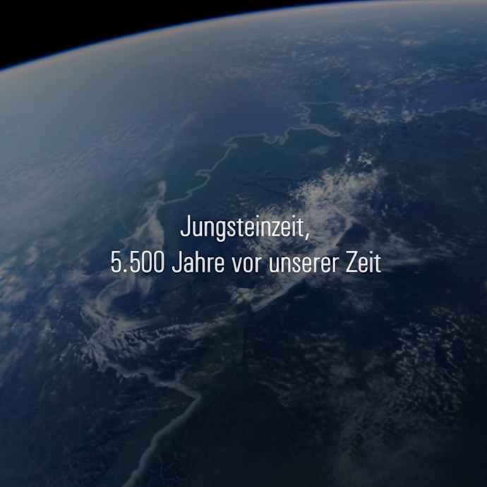 Anflug aus dem All (öffnet vergrößerte Bildansicht)